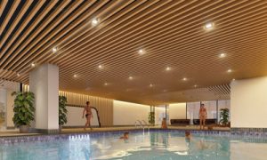 Tiện ích bể bơi tại nhà ở xã hội Moonbay Residence